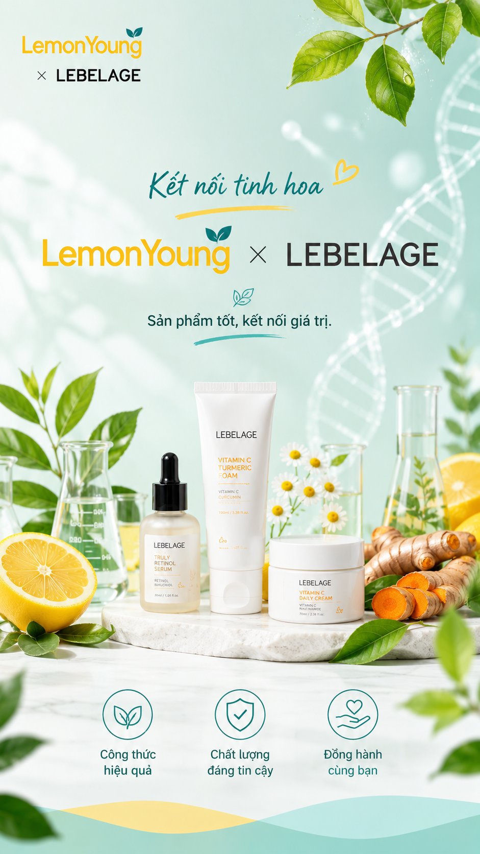 LemonYoung x LEBELAGE — Kết nối tinh hoa